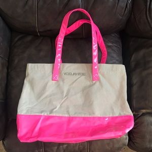 Victoria Secret Canvas Tote Bag